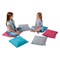 ECR4Kids Floor Pillow Cushion Seating Set, 17inx17in, 6-Piece